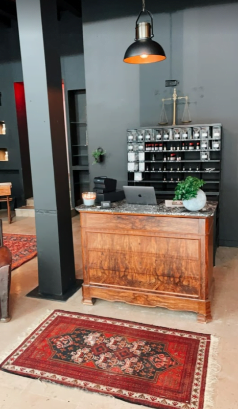 Intérieur boutique weecl cbd shop
