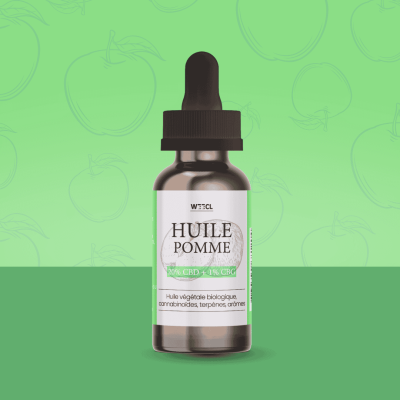 Huile Pomme CBD 20%